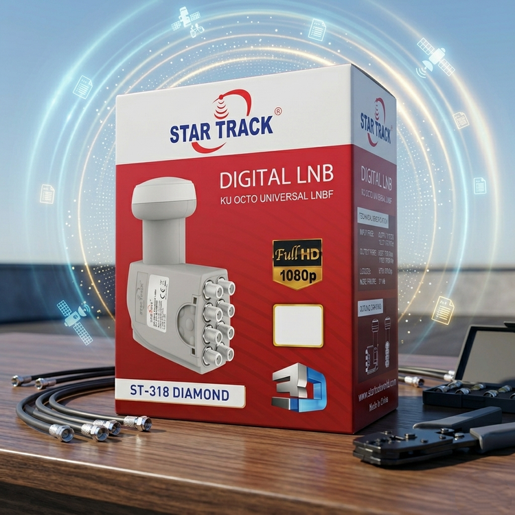گیرنده ال آن هشت فیش 4K استارتراتک فوق قدرتمند بدون کوچکترین افت