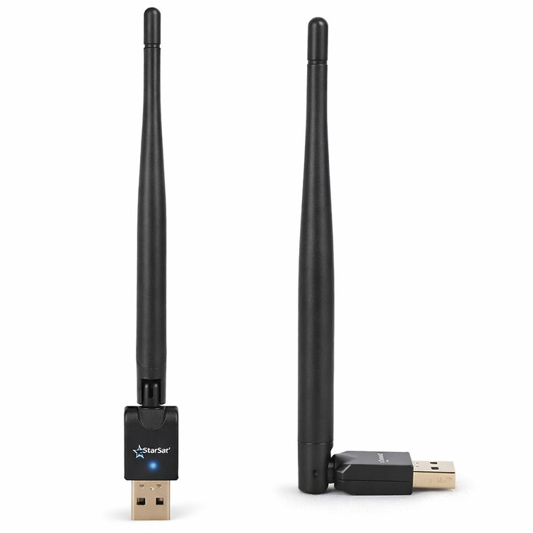 فلش دانگل وای فای استارست wifi starsat اصلی چراغ دار فابریک