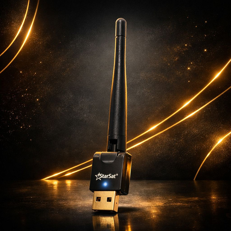فلش دانگل وای فای استارست wifi starsat اصلی چراغ دار فابریک