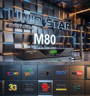 گیرنده فول اچ دی یونیک استار مدل M80