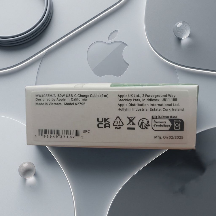 کابل شارژر اورجینال آیفون Type-C دو سر تایپ سی USB-C به USB-C یک متر (اصلی)