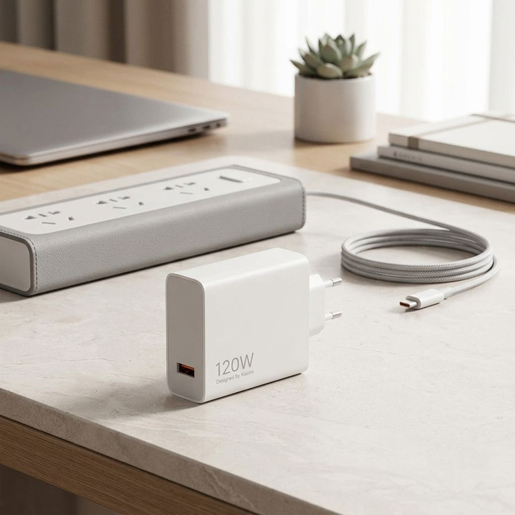 شارژر 120 وات شیائومی اصل | آداپتور اورجینال Xiaomi 120W دو پین اورجینال